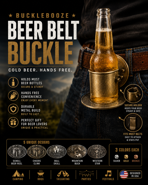 BuckleBooze - Beer Belt Buckle